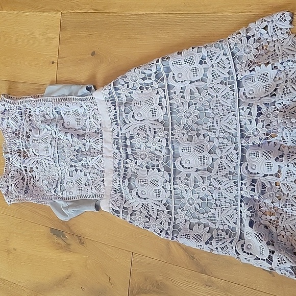 NQMM Purple Lace Dress Size Small - Picture 3 of 7
